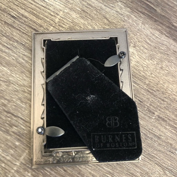 Burnes of Boston Silver Photo Frame 2” x 3” - Picture 7 of 11